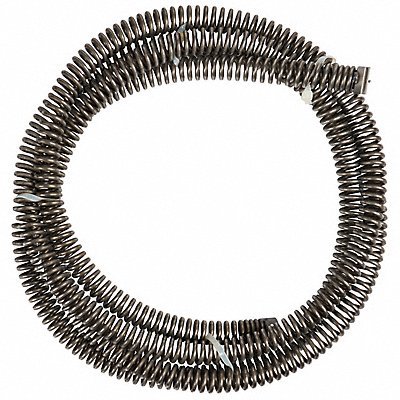 Drain Cleaning Machine Cables; Cable Type: Male Coupling ; For Minimum Pipe Size: 3in ; For Maximum Pipe Size: 8in ; Cable Length: 15.000 ; Cable Diameter: 1.258in ; Material: Steel